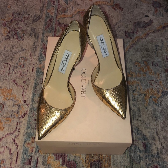 Jimmy Choo Shoes - NWT/NIB Jimmy Choo Willis Half d’Orsay Pumps